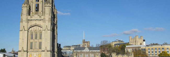 A photo of Wills Memorial Building - 650p for lead-in